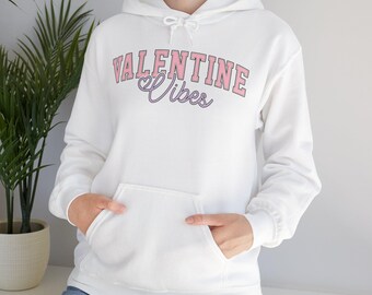 Valentine Vibes Kapuzen-Sweatshirt