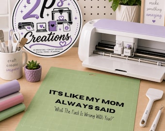 Funny Mom Saying SVG | What The F*** Is Wrong With You SVG | Sarcastic Quote  | Funny Cricut Cut File | Mom Humor | Digital Download