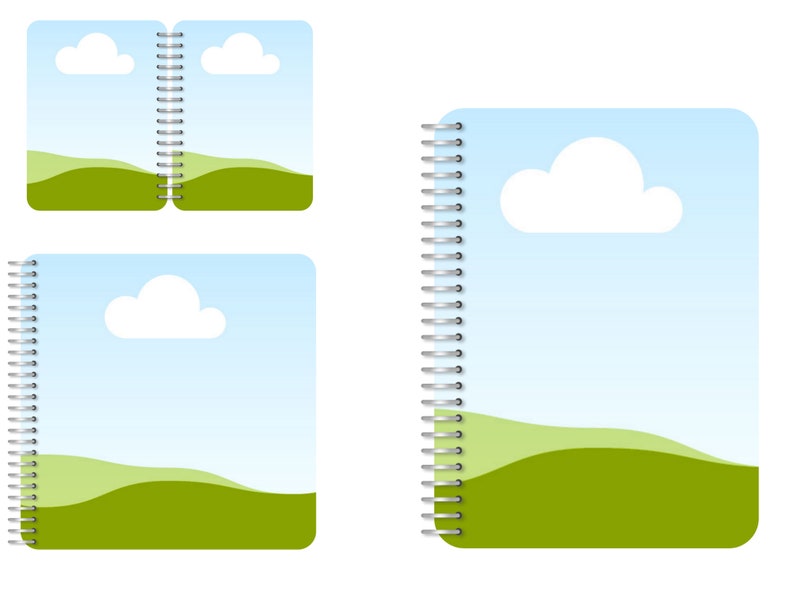 Canva Template Digital Planner Cover Template Notebook Etsy