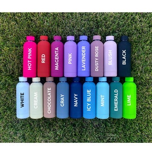 Stainless Steel Water Bottle | Personalized Bottle | Custom Bottle | Bridesmaids Gifts | Personalized Tumbler | Insulated Bottle |