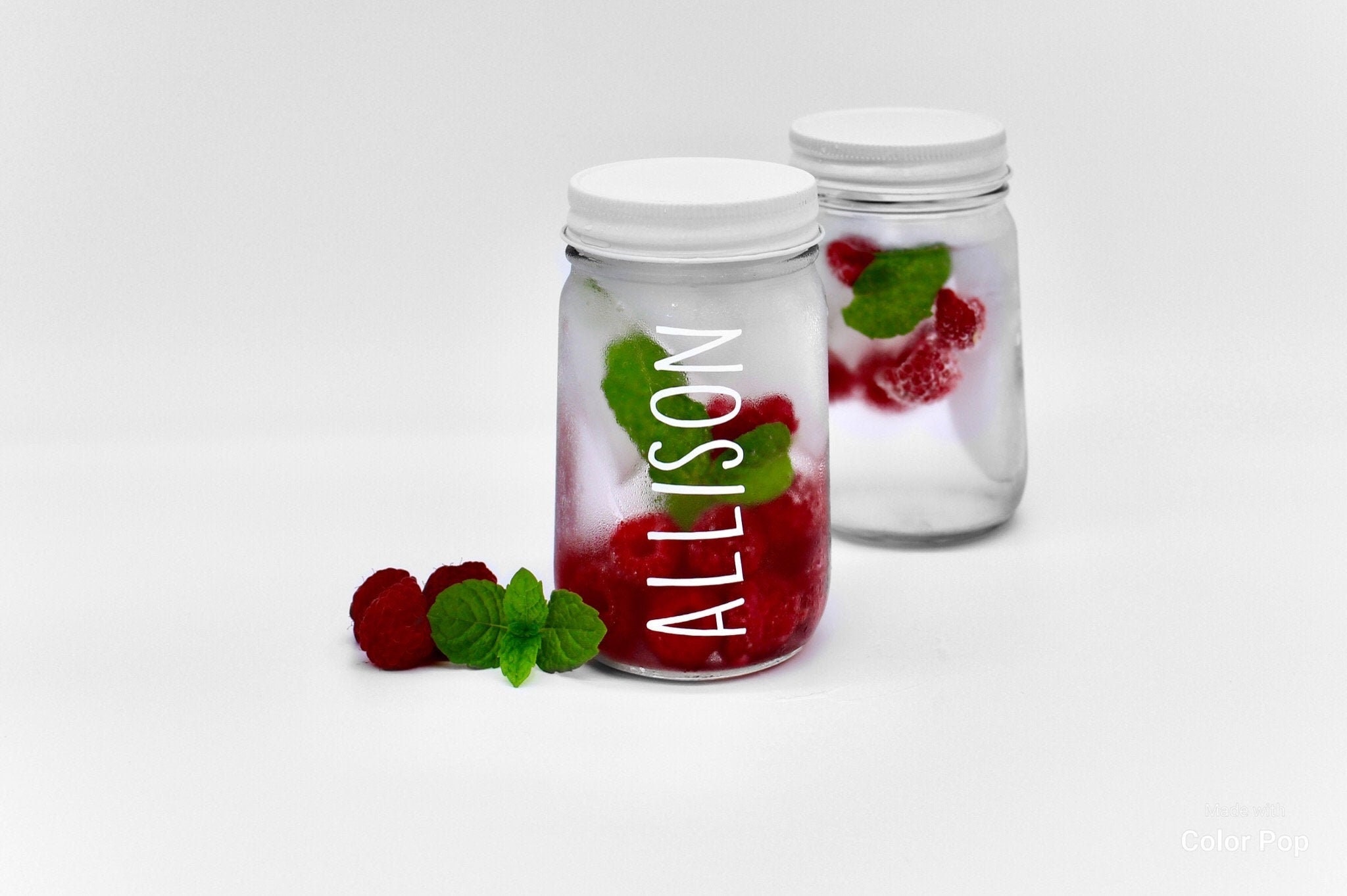 Personalized Mason Jars Glass Jar with Lid Custom Mason Etsy