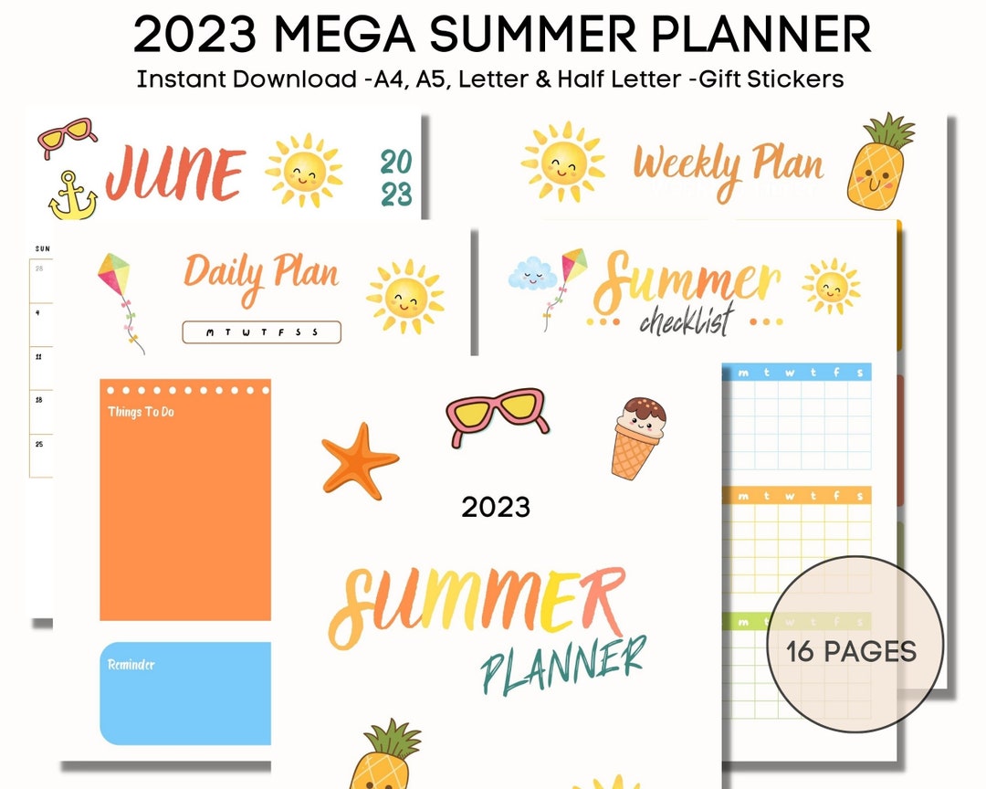editable-summer-planner-for-kids-2023-kids-summer-schedule-etsy
