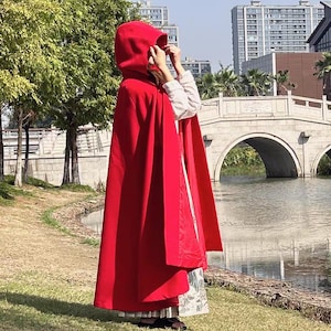 Wool cape coat, cape coat, long cape, womens cape, poncho cape, winter cape, winter outerwear, handmade plus size cape jacket C0088
