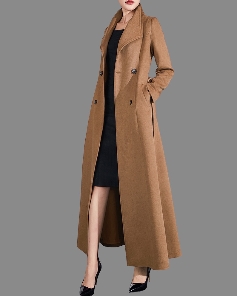 long wool coat