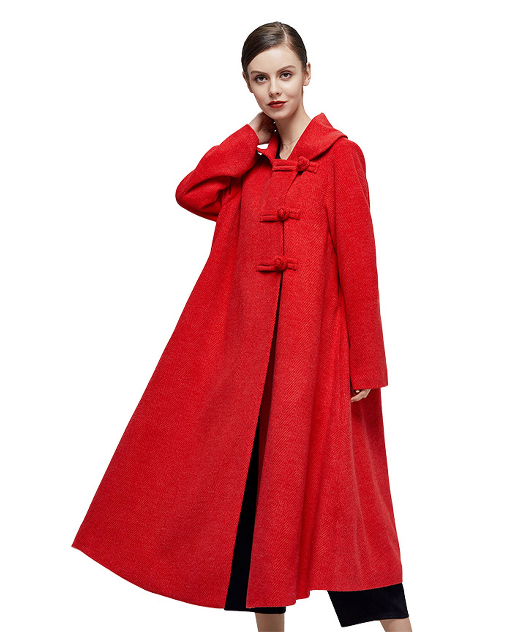 Wool Coat Women Cashmere Winter Coat Long Coat Oversized Etsy