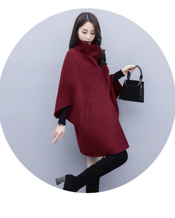 Plus size shop cape coats