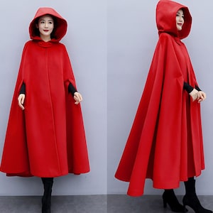 Winter Cape Coat/jacket for Women/wool Cape/cape Jacket