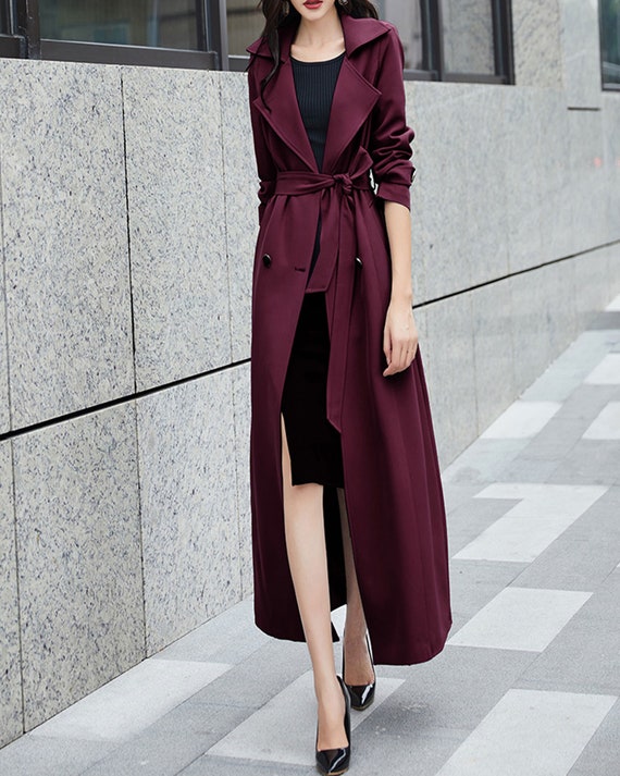 Ladies trench mac top