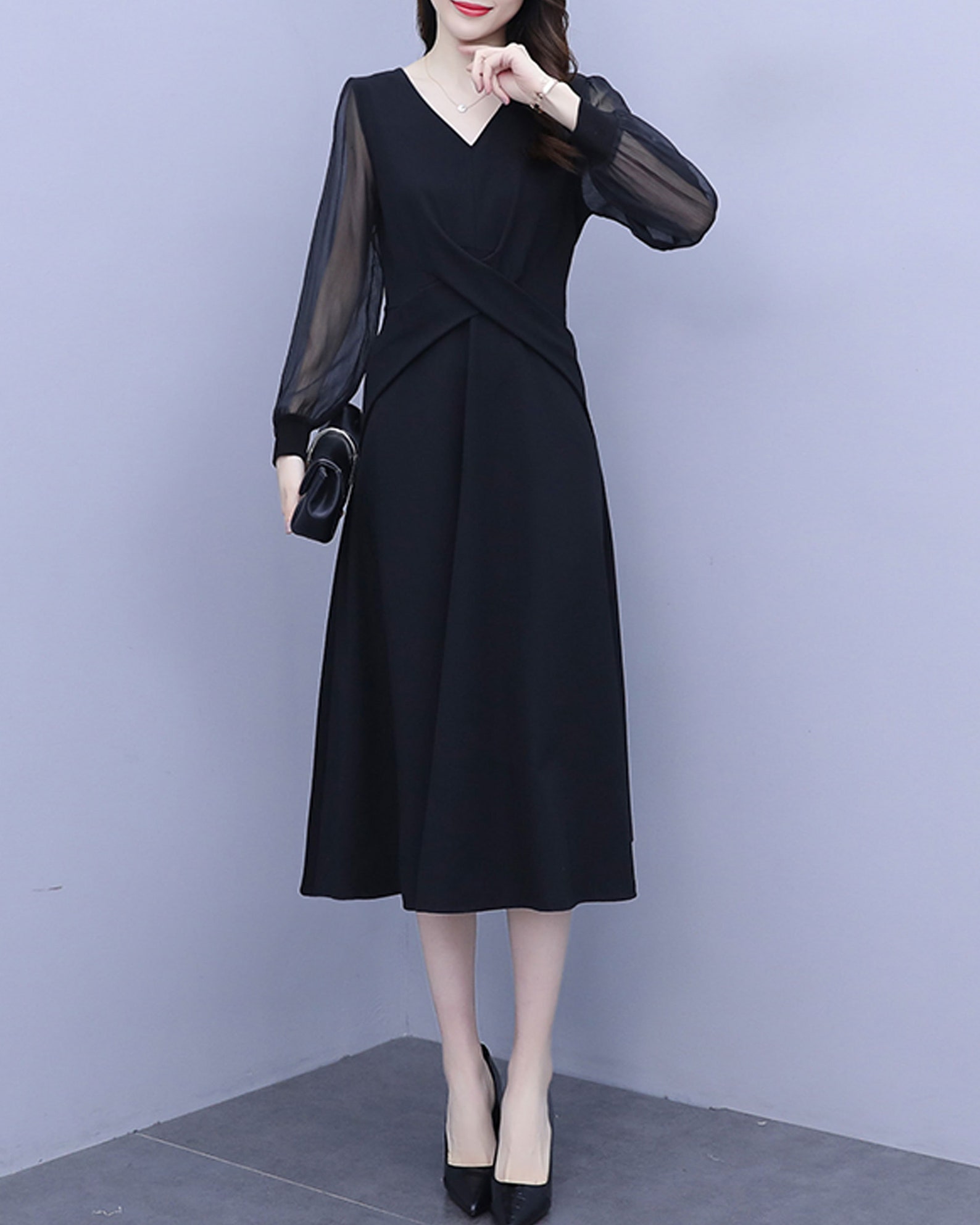 Black T-shirt Dress