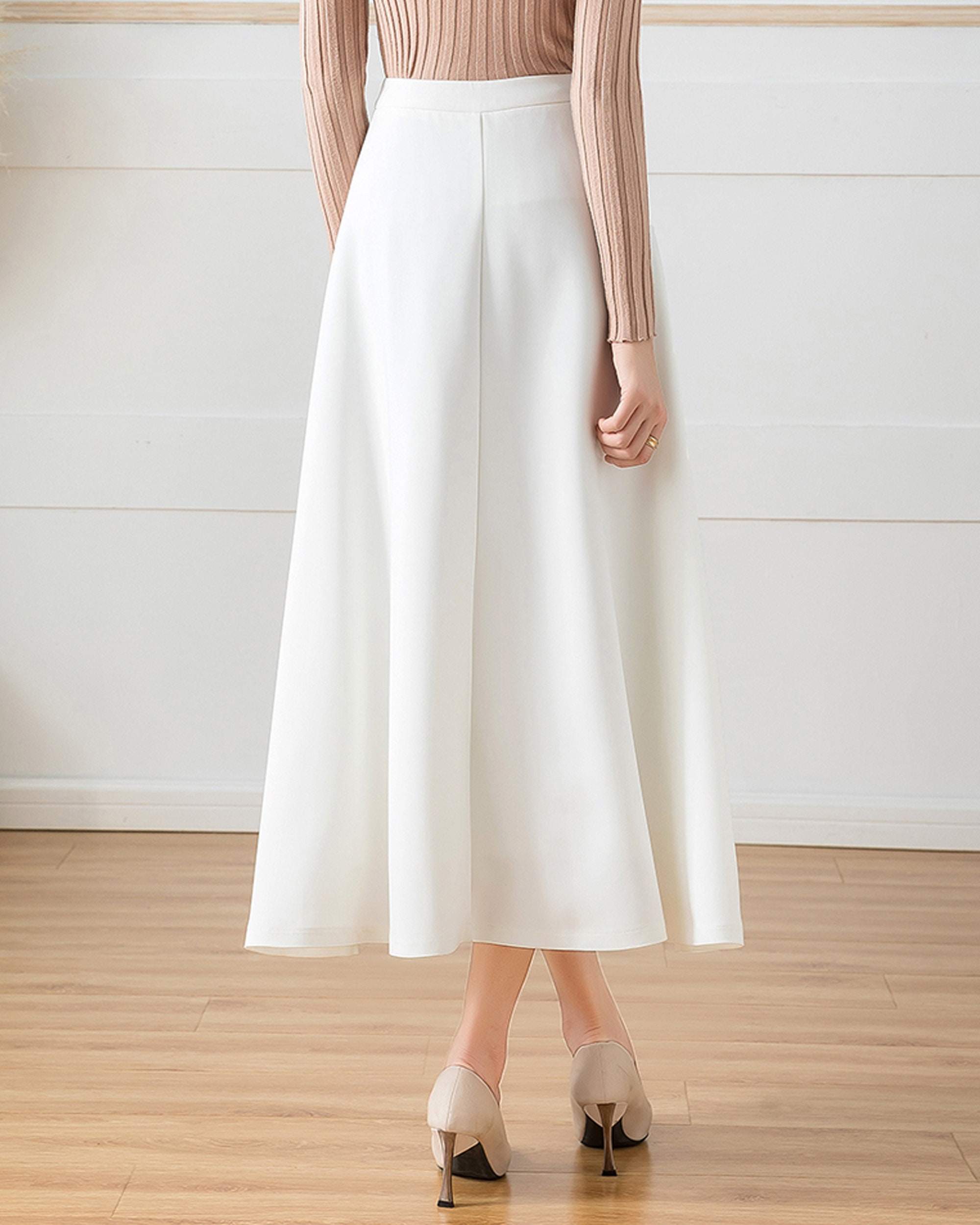 RE_L ♥ Anne flare skirt /追跡付 Light Washable Flare Skirt(34 GREY): THE TOKYO: WOMENS｜THE