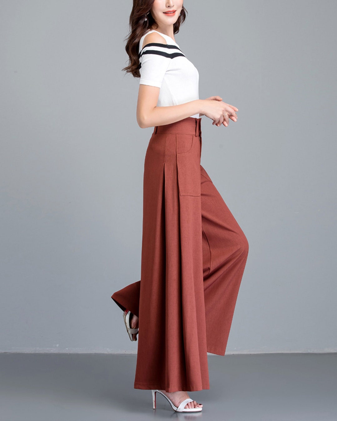 パンツ overdue flair : 25SS / COLOR WIDE PANTS (2colors) 81VrOs6+RcL._UF350,350_QL80_.jpg