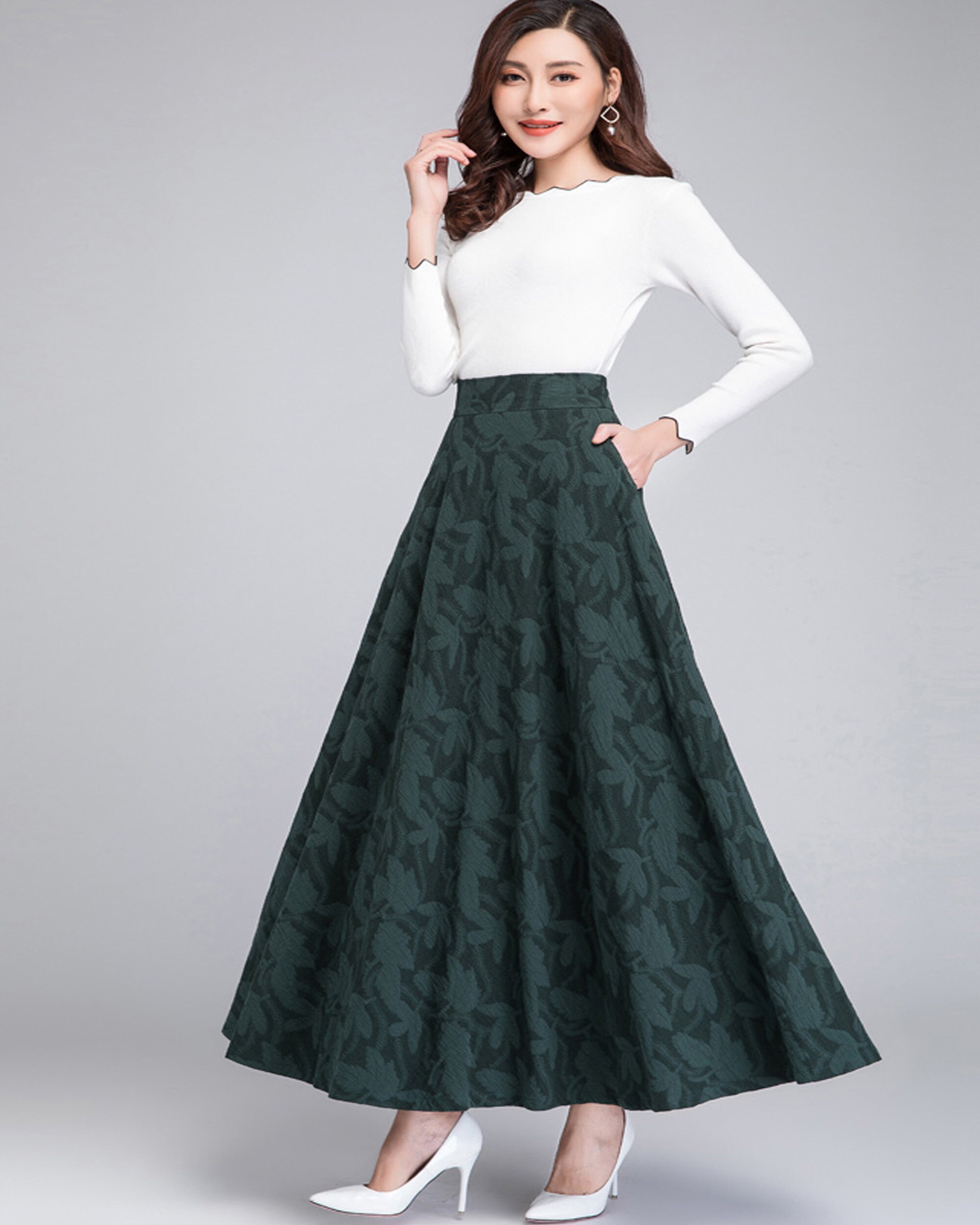 スカート [0tape] JACQUARD MAXI SKIRT il_fullxfull.3189822561_jmhh.jpg