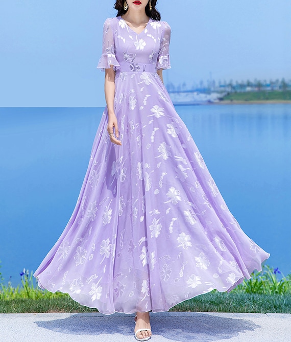chiffon a line maxi dress A-Line Maxi Chiffon Mother of Groom Dresses COCOMELODY CM0246, Veiled Rose
