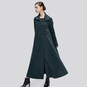 Wool coat women, Cashmere winter coat, long coat, oversized wool coat, coat dress, handmade long coat, warm coat, plus size coat Y039