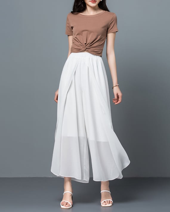 【BAON】24SS★ [BAONHAUS] Payman nylon layered skirt pants BAON】24SS☆ [BAONHAUS] Payman nylon layered skirt pants