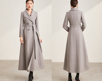 ☆送料・関税込☆WOOALONG★Oversized wool blend double coat ☆送料・関税込☆WOOALONG☆Oversized wool blend double coat
