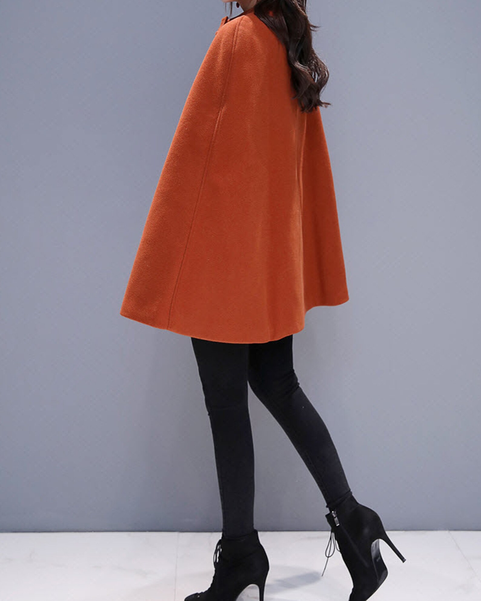 woolen poncho shawl