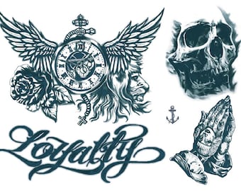 Wrap Around Tattoo Etsy