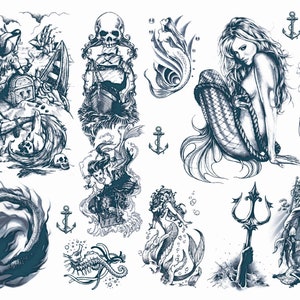 180 mermaid tattoos that will get you wet  Mermaid tattoos Mermaid tattoo  designs Siren tattoo