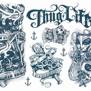 15 Fascinating freestyle gangsta hood tattoo ideas 2023  TopSpaNET