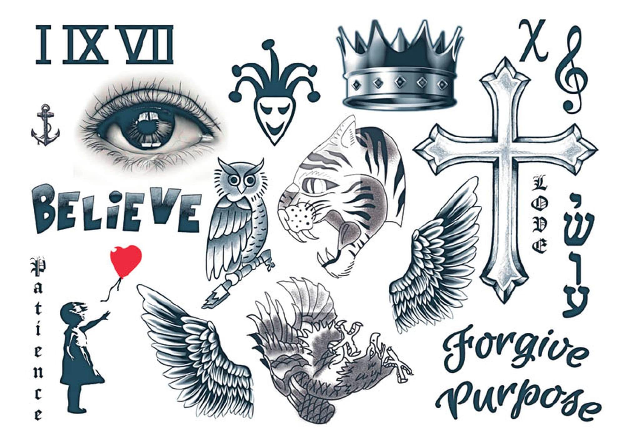Justin Bieber Style Temporary Tattoo Gangsta Neck Sleeve - Etsy Australia Justin Bieber Style Temporary Tattoo Gangsta Neck Sleeve - Etsy Australia