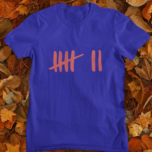 Seven Tally Mark Shirt Unisex