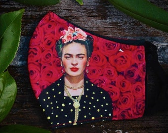 Frida älskar rosor mask