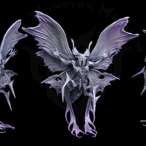 Moth Warrior, Mini Monster Mayhem, Infestation, Resin TTRPG mini, Dnd, Pathfinder