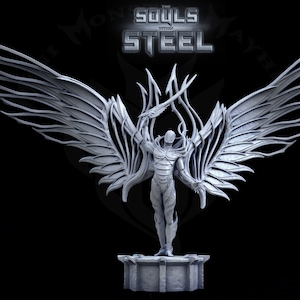 Construct, Guardian of all Metals, Mini Monster Mayhem, Souls with Steel, Resin TTRPG mini, Dnd, Pathfinder