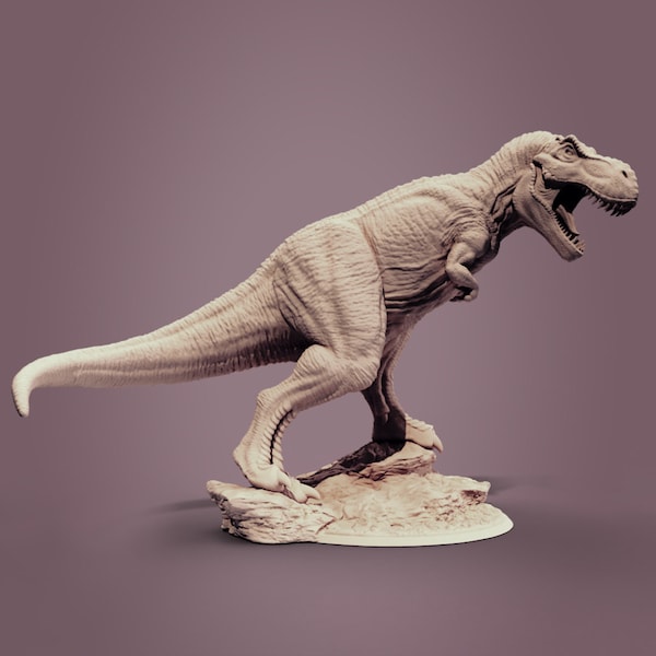 T-Rex, Jurassic Tribe, Tyrannosaurus Rex, Dinosaur, Dnd, Resin Miniature, 3D printed mini