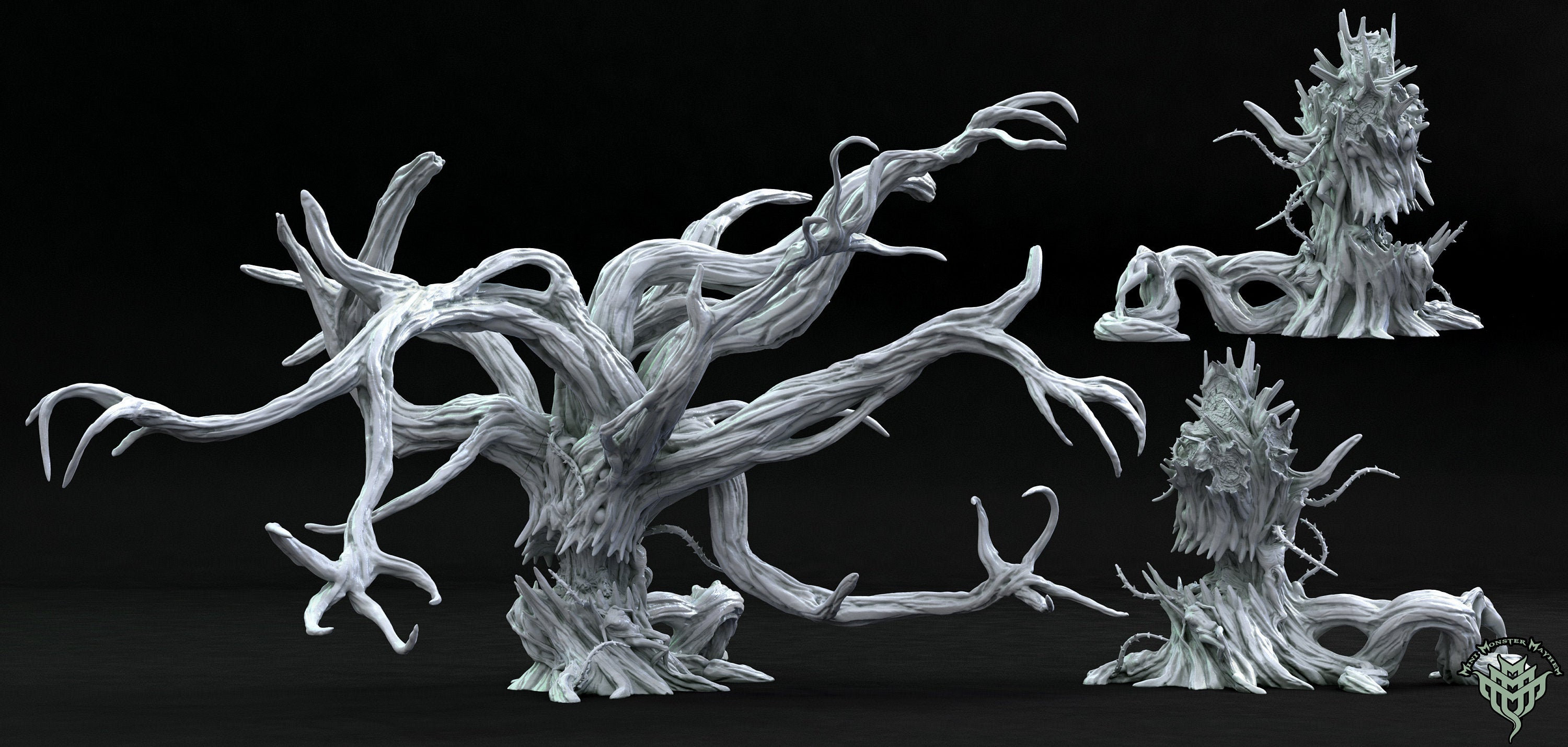 Tree Mini Monster Terror Tree Miniature, Mini Monster Mayhem, Journey Into the Forest ...