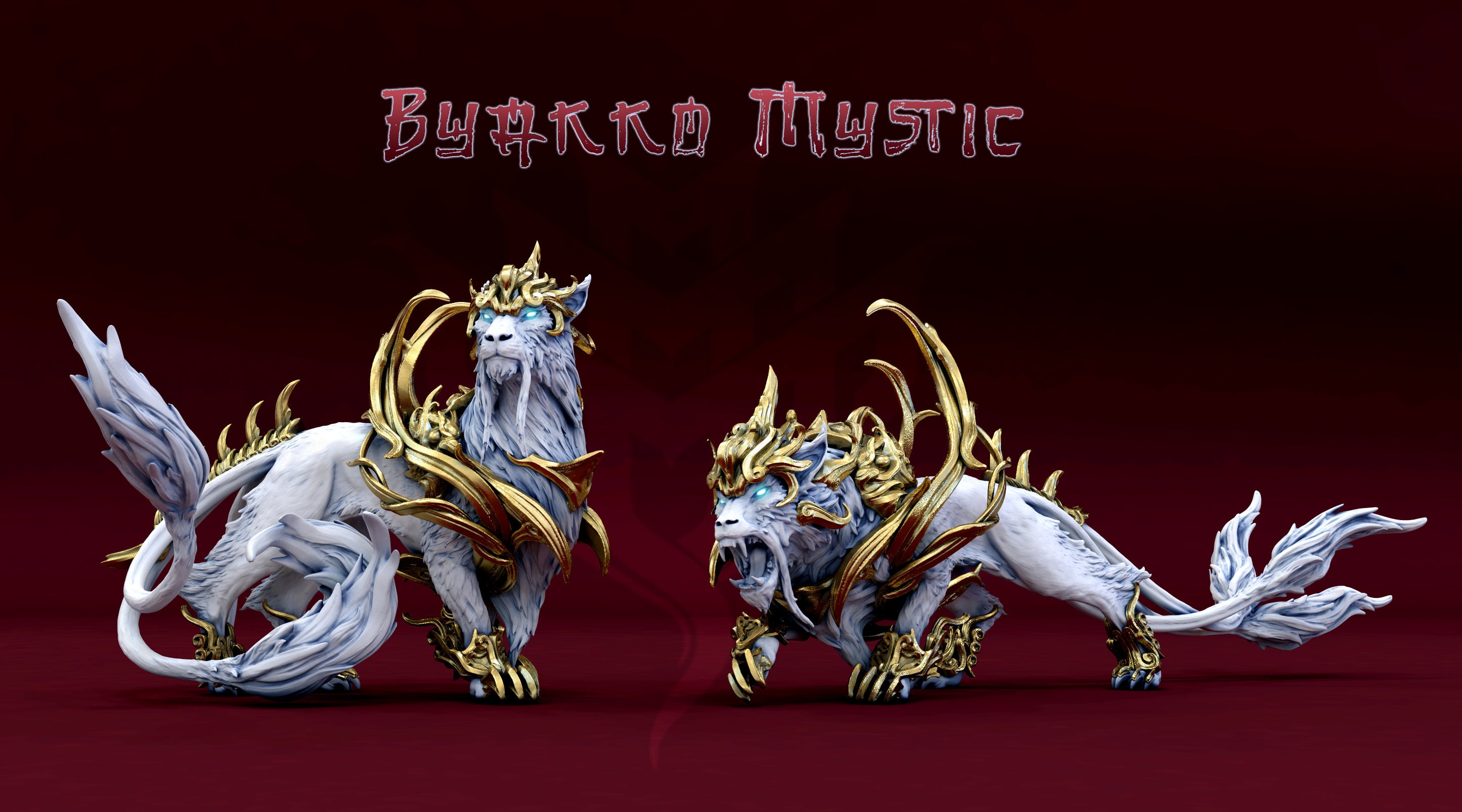 Byakko, Baihu, White Tiger, Mini Monster Mayhem, Dynasty of the