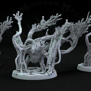 Mutated Cursed Splinter Miniature, Mini Monster Mayhem, Journey the Forest, TTRPG mini, Dnd, Pathfinder, Resin Miniature, 3D printed mini