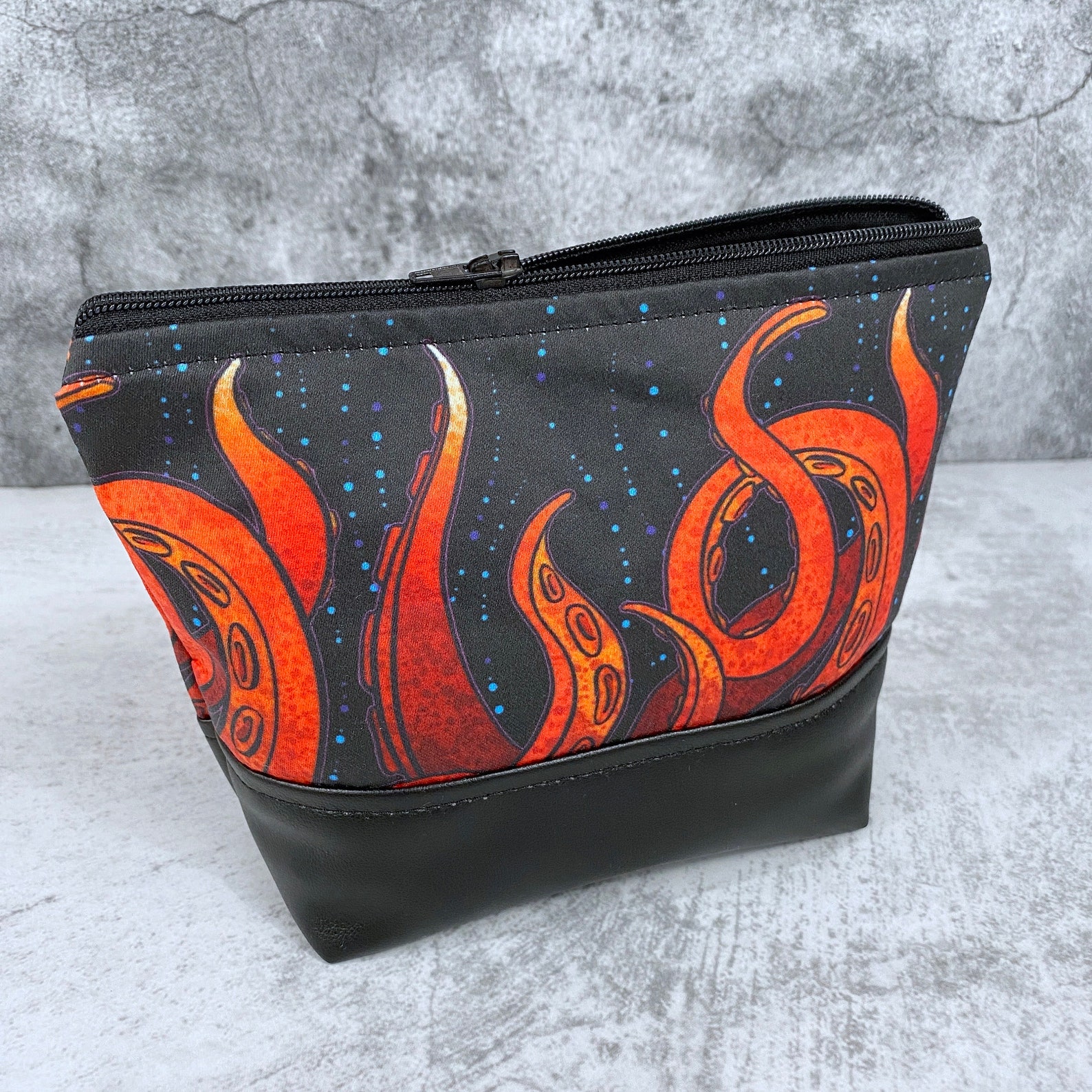 Tentacle Zipper Bag Dice Bag Geeky Bag Makeup RPG Clutch Etsy