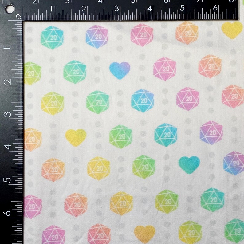 Galaxy Dice Zipper Bag, Dice Bag, Geeky Bag, Makeup, RPG, Clutch Pastel Heart