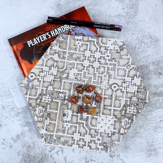 Vassoio per Dadi e,Velluto Vassoio perDadi Esagonale Dice Tray per per