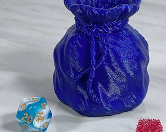 Bag of Holding Dice Jail, Dice Box, 3D printed RPG Gift, For Dnd Pathfinder Cthulhu or other TTRPG games, Fates End