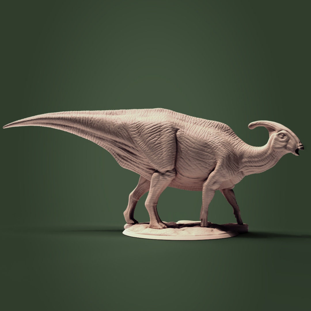 Dinosaure Avec Ecaille Sur Le Dos Parasaurolophus Tribu jurassique Dinosaure Dnd Miniature - Etsy Canada