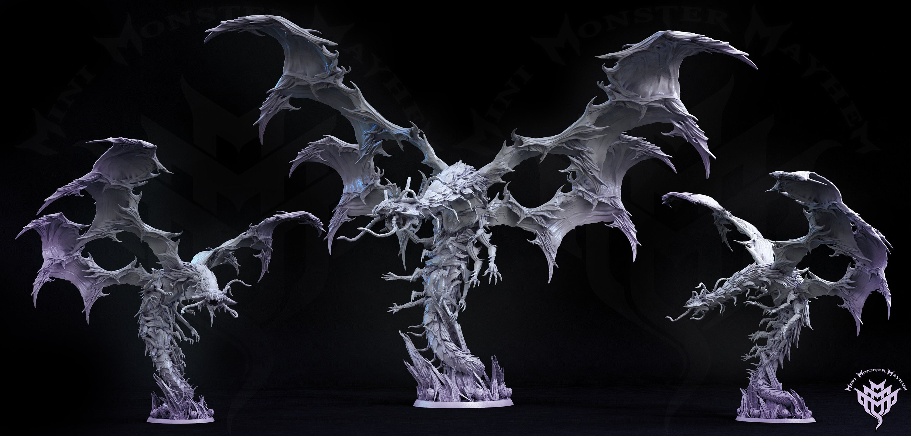 Giant Centipede Dragon, Mini Monster Mayhem, Infestation, Resin