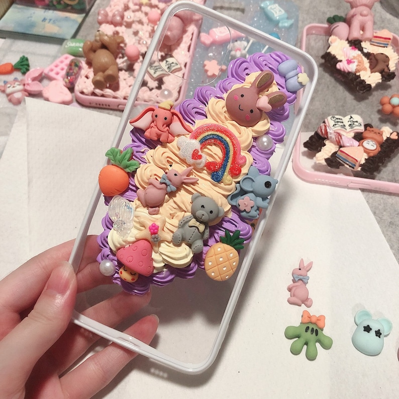 whipped cream stress ball personalized gift phone case iPhone 12 animal phone case 21st birthday gift decoden phone case ice cream
