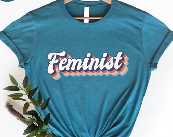 Retro Feminist T-Shirt: Girl Power Equal Rights Tee