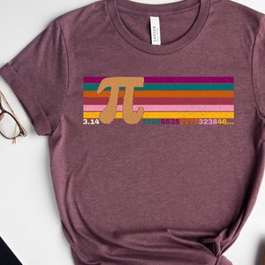 Vintage Pi Day Shirt, Funny Math T Shirt, Math Teachers Tee, Retro Piday Shirt, Pi Shirt, Math Teacher Gift, Pi Day Shirt, Cute Teacher Tee