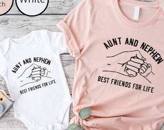 Aunt Nephew Shirt, Auntie Gift, Auntie shirt, Aunt Nephew Tee, Shirt for Aunt, New Aunt Shirt, New Aunt Gift,Aunt And Nephew Fist Bump Shirt