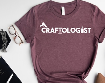 Funny Hobby Shirt, Funny Crafting T-Shirt, Crafter Women Shirt, Gift For Crafter, Gift For Crafter, Crafty Shirt, Crafter Superpower Shirt