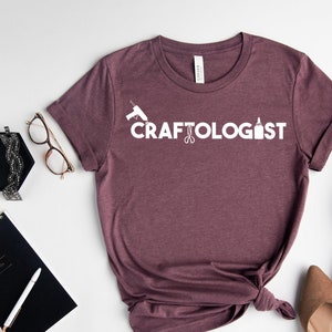 Funny Hobby Shirt, Funny Crafting T-Shirt, Crafter Women Shirt, Gift For Crafter, Gift For Crafter, Crafty Shirt, Crafter Superpower Shirt