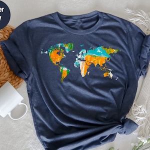 Traveler Shirt, Traveler Gift, Vacation Shirt, Travel Lover, World Map Shirt, Airplane Mode Shirt, Exchange Student, Wanderlust, Adventure