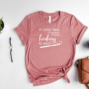 Funny Crochet Hook T-Shirt: Crochet Lover Gift
