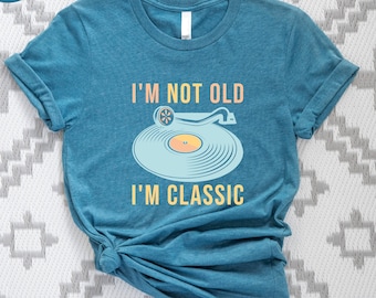 Vinyl Record T-shirt: Classic LP Turntable Tee