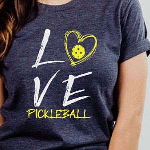 Love Pickleball Shirt, Pickleball Lover Shirt, Pickleball Shirt, Pickleball Gift, Sports Lover Tshirt, Gift For Her, Holiday Tee