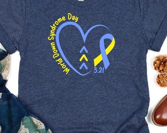 Down Syndrome Awareness Shirt, Down Syndrome Shirt, Down Syndrome Day Support Shirt, Down Syndrome Ribbon Shirt, 3 21 Shirt,Sped Teacher Tee